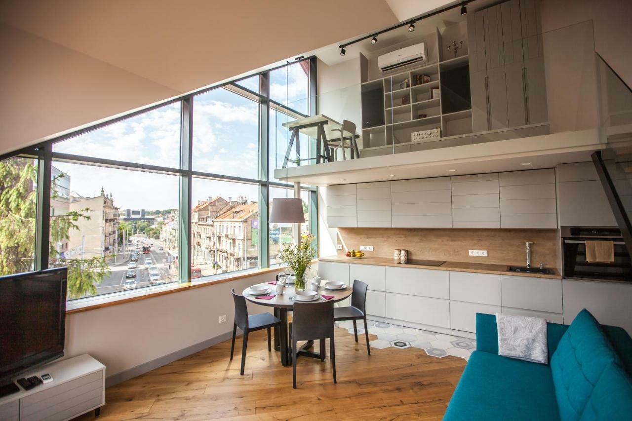 Penthouse In The City Center Вилнюс Екстериор снимка